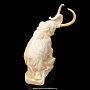 Скульптура из бивня мамонта "Слон", фотография 3. Интернет-магазин ЛАВКА ПОДАРКОВ