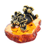 0045862/1498 Сувенир Кошечка мечтательница Сувенир (коньячный)