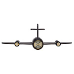 Метеостанция настенная с термометром, гигрометром и барометром "Самолет"