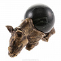 Бронзовая статуэтка "Носорог с шаром", фотография 4. Интернет-магазин ЛАВКА ПОДАРКОВ