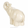Статуэтка "Белый слон". Гжель, фотография 4. Интернет-магазин ЛАВКА ПОДАРКОВ