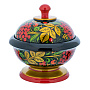 Сахарница "Чудесница". Хохлома, фотография 4. Интернет-магазин ЛАВКА ПОДАРКОВ
