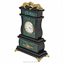 Часы каминные из малахита "Тигры", фотография 2. Интернет-магазин ЛАВКА ПОДАРКОВ