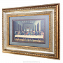 Картина на сусальном золоте "Тайная вечеря" 46х35 см, фотография 2. Интернет-магазин ЛАВКА ПОДАРКОВ