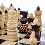 Шахматы деревянные с резными фигурами 40х40 см, фотография 8. Интернет-магазин ЛАВКА ПОДАРКОВ