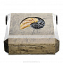 Шкатулка для часов "Иллюзион" с янтарем, фотография 2. Интернет-магазин ЛАВКА ПОДАРКОВ