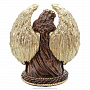 Деревянная резная скульптура "Ангел". Высота 31,5 см, фотография 4. Интернет-магазин ЛАВКА ПОДАРКОВ