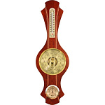 /М-78 МЕТЕОСТАНЦИЯ настенная "Барометр"  39*13см М-78 РВ Нат.дерево