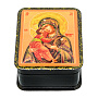 Шкатулка "Владимирская Божья Матерь", фотография 3. Интернет-магазин ЛАВКА ПОДАРКОВ