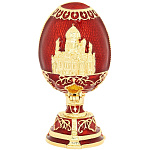 Традиции ФАБЕРЖЕ Сувенир ЯЙЦО пасх.малое "ХХС" РС-0945-08