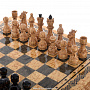 Деревянные шахматы с 2-мя ящиками(карельская береза), фотография 4. Интернет-магазин ЛАВКА ПОДАРКОВ