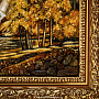 Картина янтарная "Горная река" 60х40 см, фотография 3. Интернет-магазин ЛАВКА ПОДАРКОВ