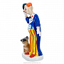 Керамическая статуэтка "Клоун с собакой", фотография 3. Интернет-магазин ЛАВКА ПОДАРКОВ