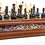 Шахматы в ларце с инкрустацией из янтаря и янтарными фигурами, фотография 23. Интернет-магазин ЛАВКА ПОДАРКОВ