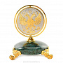 Златоуст Медаль на камне "Москва" змеевик, фотография 3. Интернет-магазин ЛАВКА ПОДАРКОВ