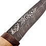 Нож сувенирный из дамасской стали "Олимп-5". Златоуст, фотография 5. Интернет-магазин ЛАВКА ПОДАРКОВ