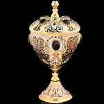 0024575 Златоуст Орешница УКРАШЕННАЯ Кабошоны, инкрустация в П/У (412)