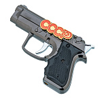 0016768 Сувенир ЗАЖИГАЛКА -ПИСТОЛЕТ СССР,