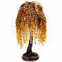 Денежное дерево из янтаря "Ива" 98 см, фотография 2. Интернет-магазин ЛАВКА ПОДАРКОВ