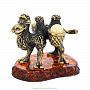 Статуэтка с янтарем "Верблюд с поклажей", фотография 2. Интернет-магазин ЛАВКА ПОДАРКОВ