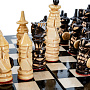 Шахматы деревянные "Резные" 21х21 см, фотография 5. Интернет-магазин ЛАВКА ПОДАРКОВ