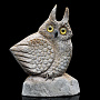 Скульптура из кости "Сова", фотография 3. Интернет-магазин ЛАВКА ПОДАРКОВ