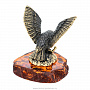 Статуэтка с янтарем "Орел", фотография 3. Интернет-магазин ЛАВКА ПОДАРКОВ