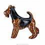 Фарфоровая статуэтка собаки "Эрдельтерьер", фотография 4. Интернет-магазин ЛАВКА ПОДАРКОВ