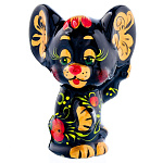 0051516 Хохлома СИМВОЛ ГОДА 2020 Мышь МИККИ ок. 8см (фарфор)