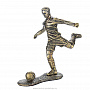 Бронзовая статуэтка "Футболист" , фотография 2. Интернет-магазин ЛАВКА ПОДАРКОВ
