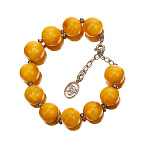 0063304/17,7г  Янтарь БРАСЛЕТ ШАРЫ ЯНТАРЬ 