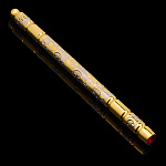 Ручка подарочная с позолотой и фианитом. Златоуст