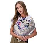 0072290 84*84см ПлатокППс ПАЛИТРА 11018-2 беж. шелк 100% 