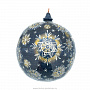 Новогодний елочный шар с росписью "Тройка", фотография 3. Интернет-магазин ЛАВКА ПОДАРКОВ