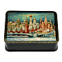 Шкатулка с художественной росписью "Москва", фотография 4. Интернет-магазин ЛАВКА ПОДАРКОВ