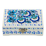 Шкатулка "Цветы". Хохлома