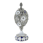 0023855-09 Традиции ФАБЕРЖЕ Сувенир ЯЙЦО пасх.малое "Резное с цветами" РС-1207-09