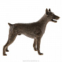 Бронзовая статуэтка "Собака Доберман", фотография 2. Интернет-магазин ЛАВКА ПОДАРКОВ