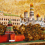 Картина янтарная "Большой Кремлевский дворец" 60х80 см, фотография 4. Интернет-магазин ЛАВКА ПОДАРКОВ