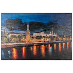 0059772-НП/90*60см-Без багета  Картина  "МОСКВА. КРЕМЛЬ" 