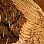 Деревянное настенное панно "Журавль" 35 х 73 см, фотография 5. Интернет-магазин ЛАВКА ПОДАРКОВ