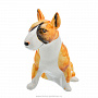 Фарфоровая статуэтка "Собака Бультерьер", фотография 3. Интернет-магазин ЛАВКА ПОДАРКОВ