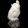 Скульптура из натурального камня "Сова". Ангидрит, фотография 9. Интернет-магазин ЛАВКА ПОДАРКОВ