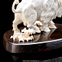 Скульптура из кости мамонта "Бизон", фотография 6. Интернет-магазин ЛАВКА ПОДАРКОВ