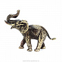 Бронзовая статуэтка "Слон", фотография 1. Интернет-магазин ЛАВКА ПОДАРКОВ
