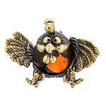 0047316/1227 Сувенир Птица Петух Петя  Сувенир (коньячный)