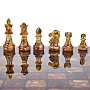 Шахматы с янтарными фигурами 28х28 см, фотография 2. Интернет-магазин ЛАВКА ПОДАРКОВ