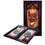 0063889 Нат.дерево НАРДЫ "ДЖОКЕР"  50*25см