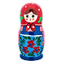 Матрешка "Традиционная" 5 мест, фотография 2. Интернет-магазин ЛАВКА ПОДАРКОВ