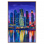 Картина "Москва-Сити" 60х90 см, фотография 3. Интернет-магазин ЛАВКА ПОДАРКОВ